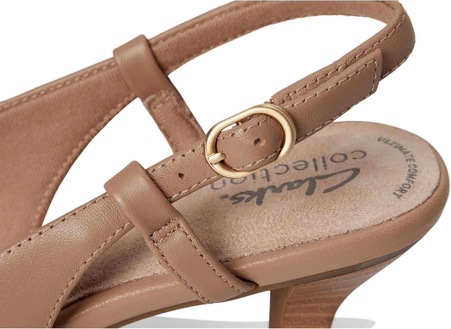 imageClarks Womens Kepley LaneWarm Beige Leather