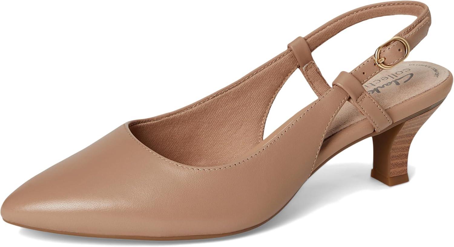 imageClarks Womens Kepley LaneWarm Beige Leather