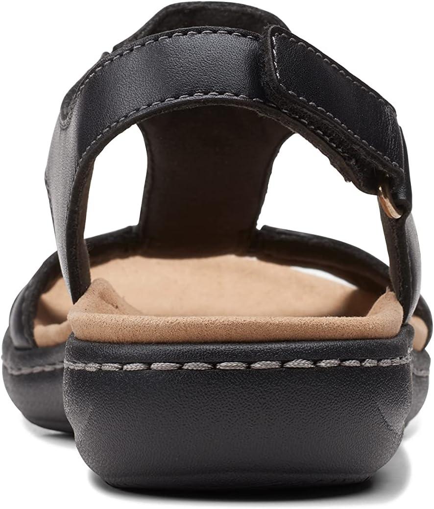 imageClarks Womens Laurieann Kay SandalsBlack Leather