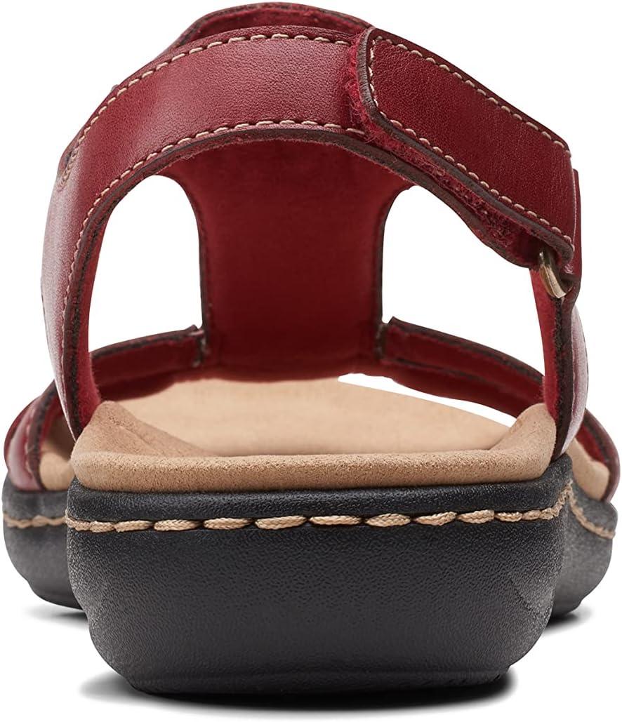 imageClarks Womens Laurieann Kay SandalsRed Leather