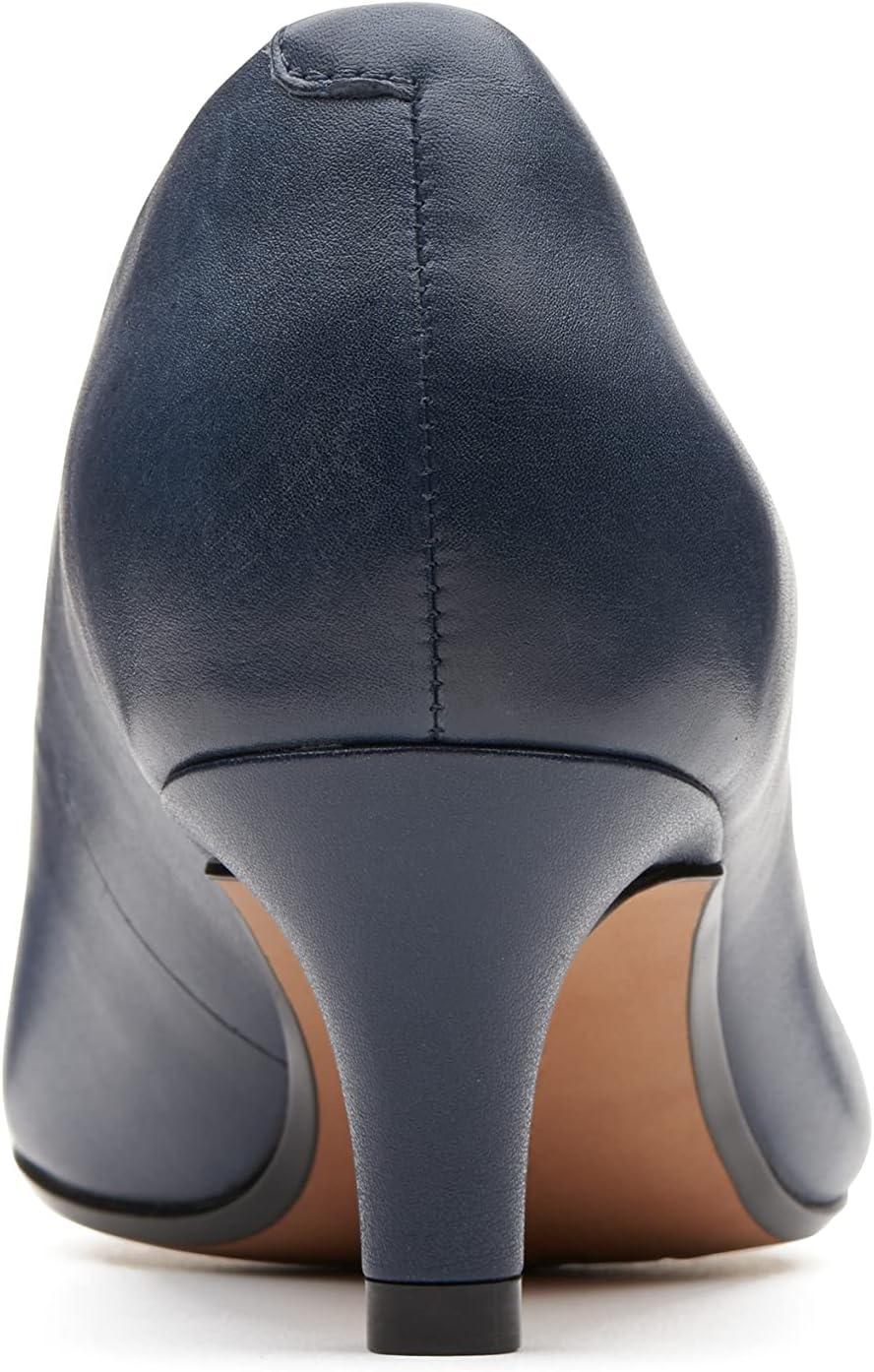 imageClarks Womens Linvale Jerica PumpNavy Leather
