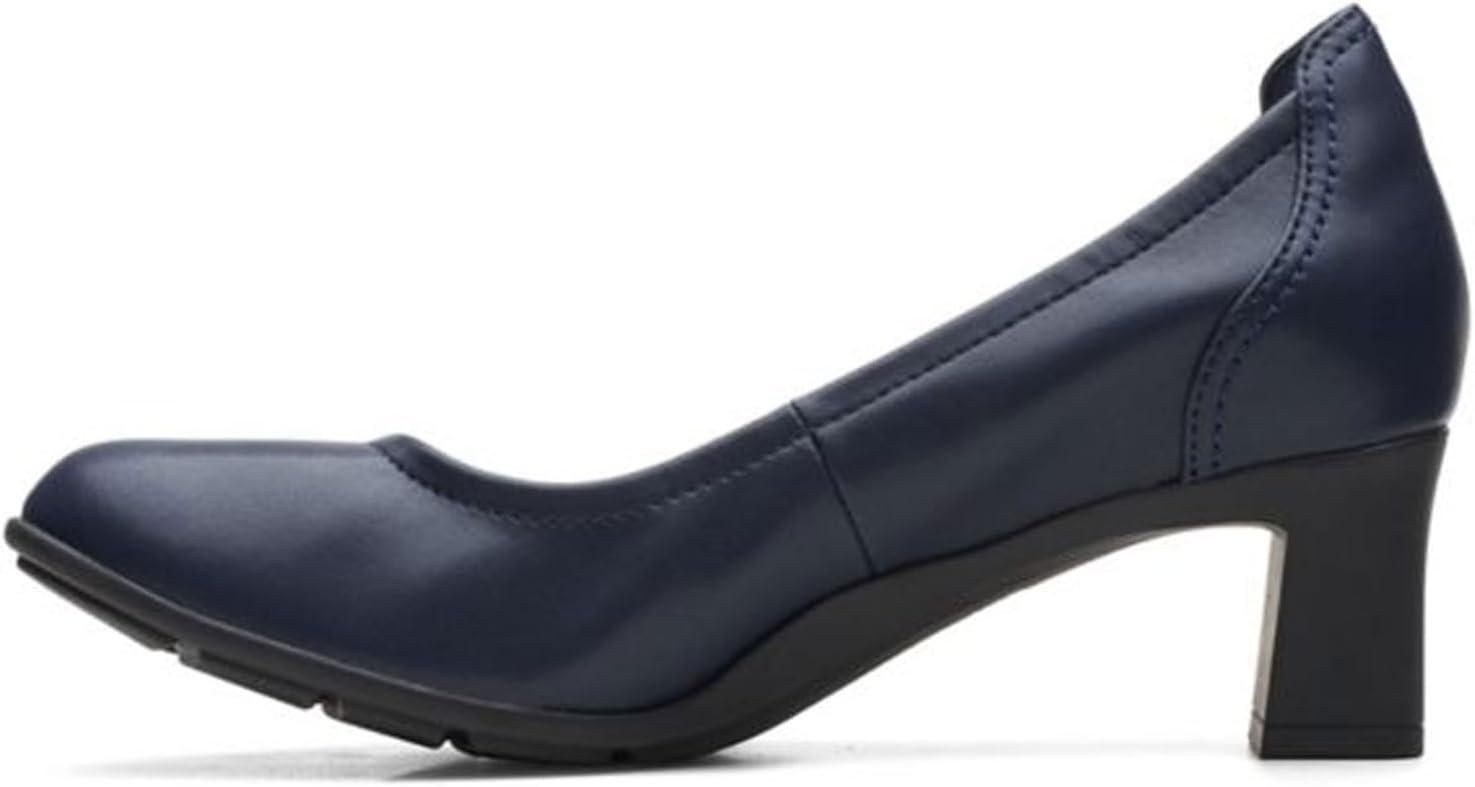 imageClarks Womens Neiley Pearl SandalsNavy Leath