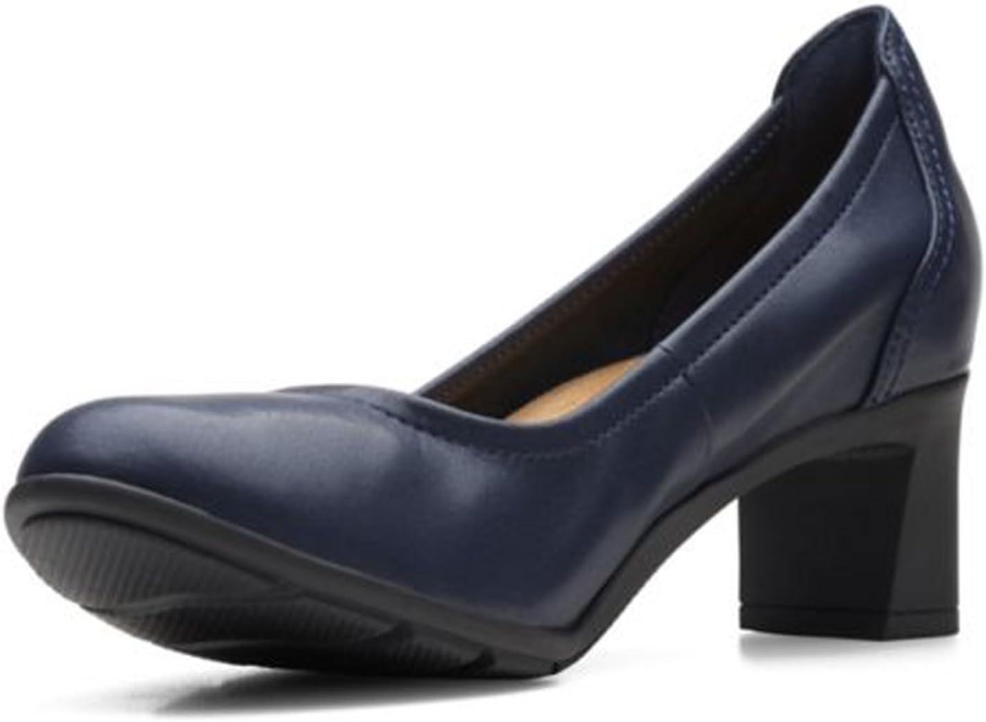 imageClarks Womens Neiley Pearl SandalsNavy Leath