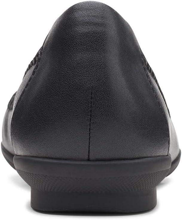 imageClarks Womens Sara Ballet FlatBlack Leather