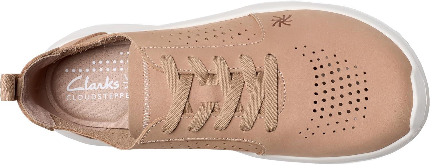 imageClarks Womens Solevana Style CloudSteppers SneakerSand Nubuck