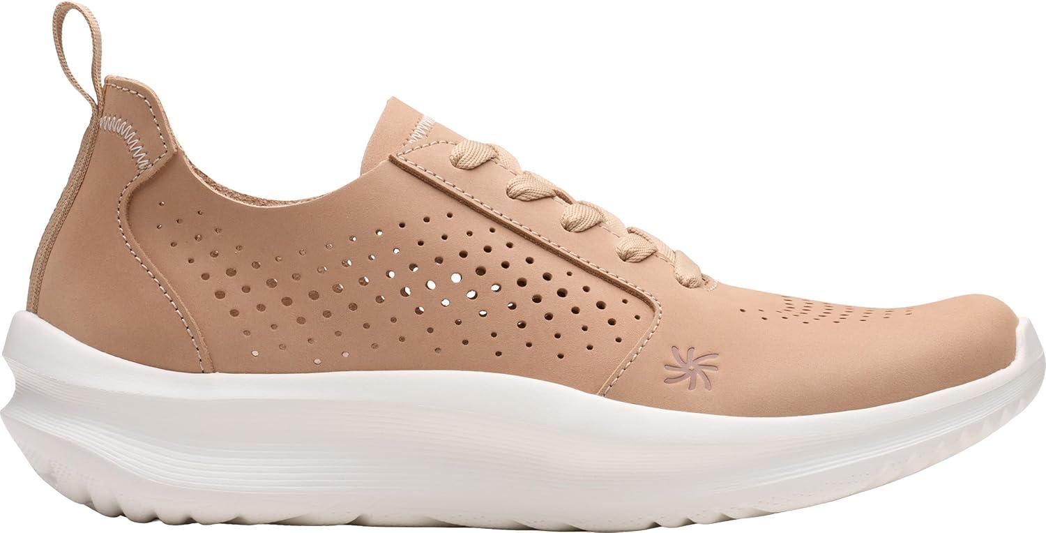 imageClarks Womens Solevana Style CloudSteppers SneakerSand Nubuck