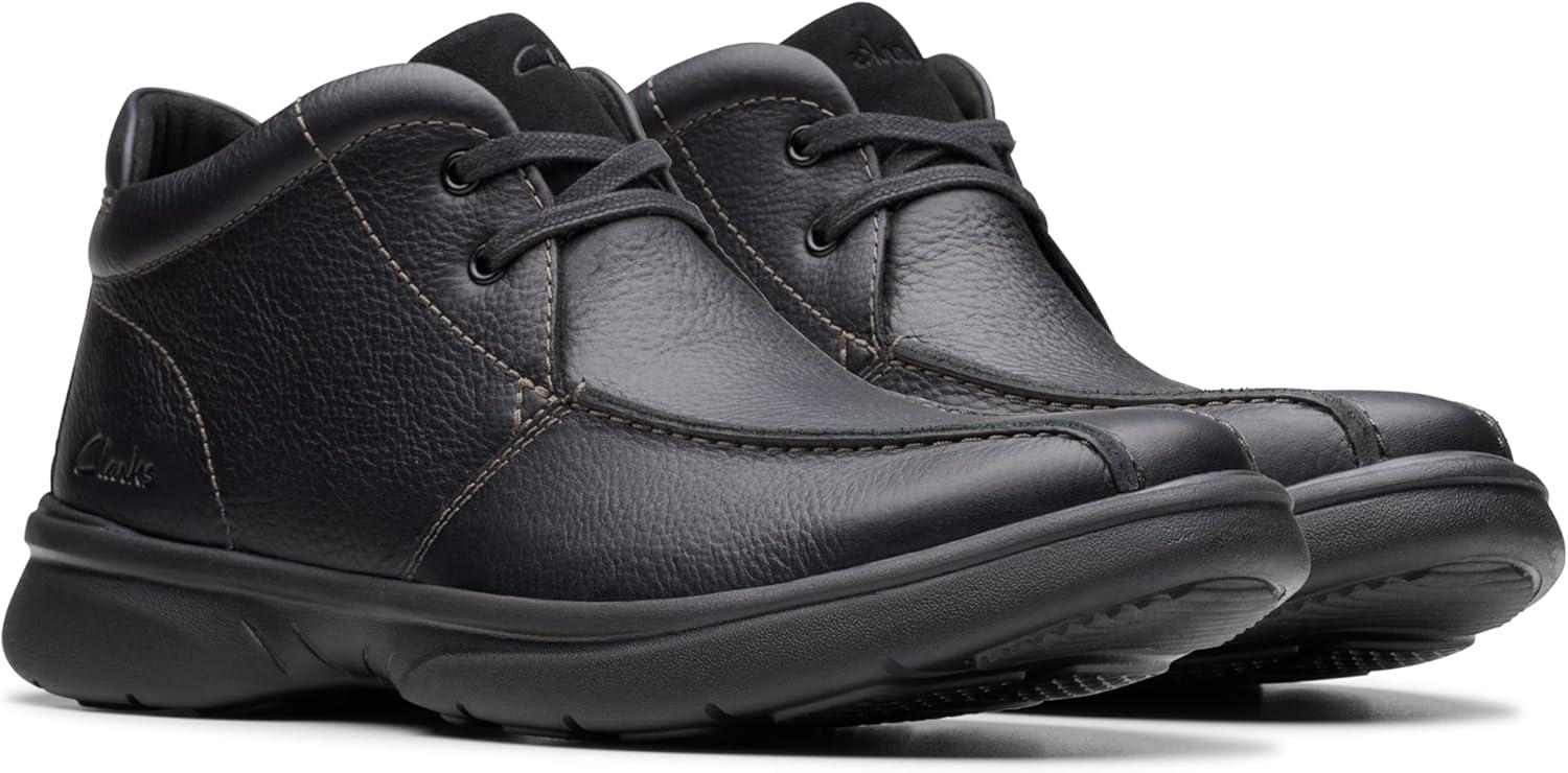imageClarks mens Bradley UpBlack Leather