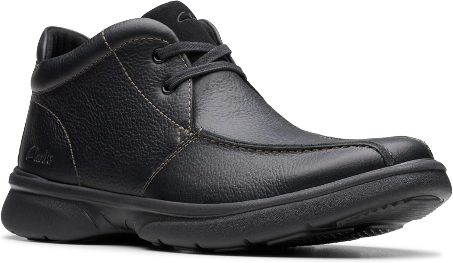 imageClarks mens Bradley UpBlack Leather