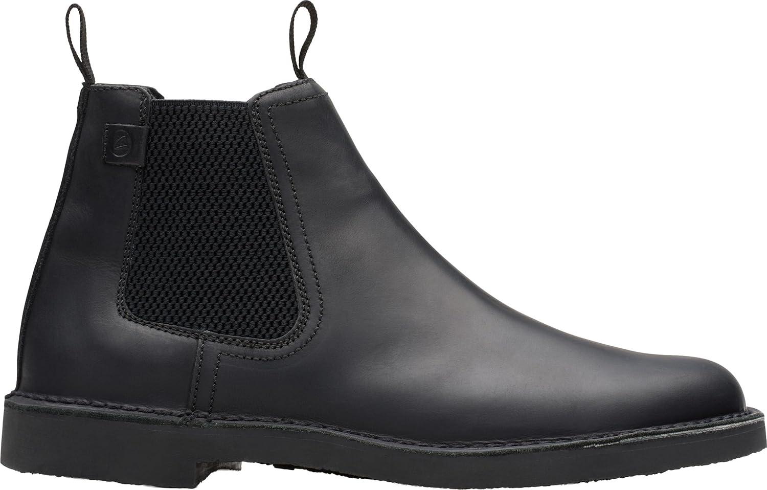 imageClarks mens Shepton EasyBlack Leather