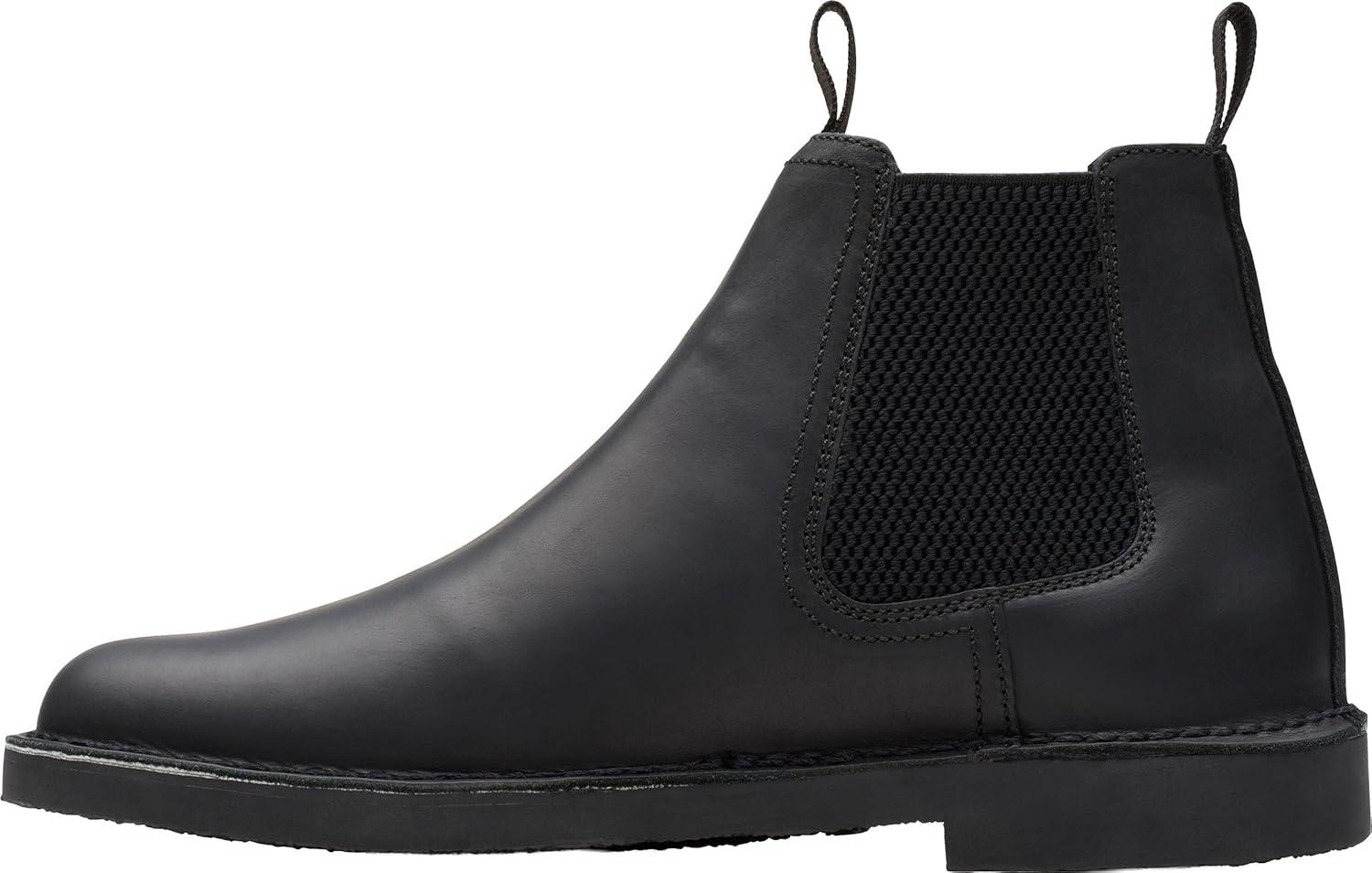 imageClarks mens Shepton EasyBlack Leather