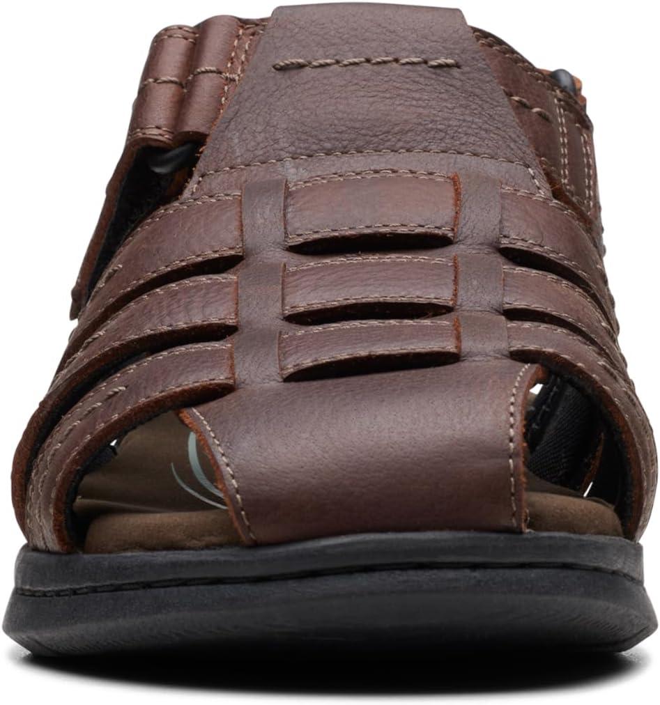 imageClarks mens Walkford FishBrown Tumb