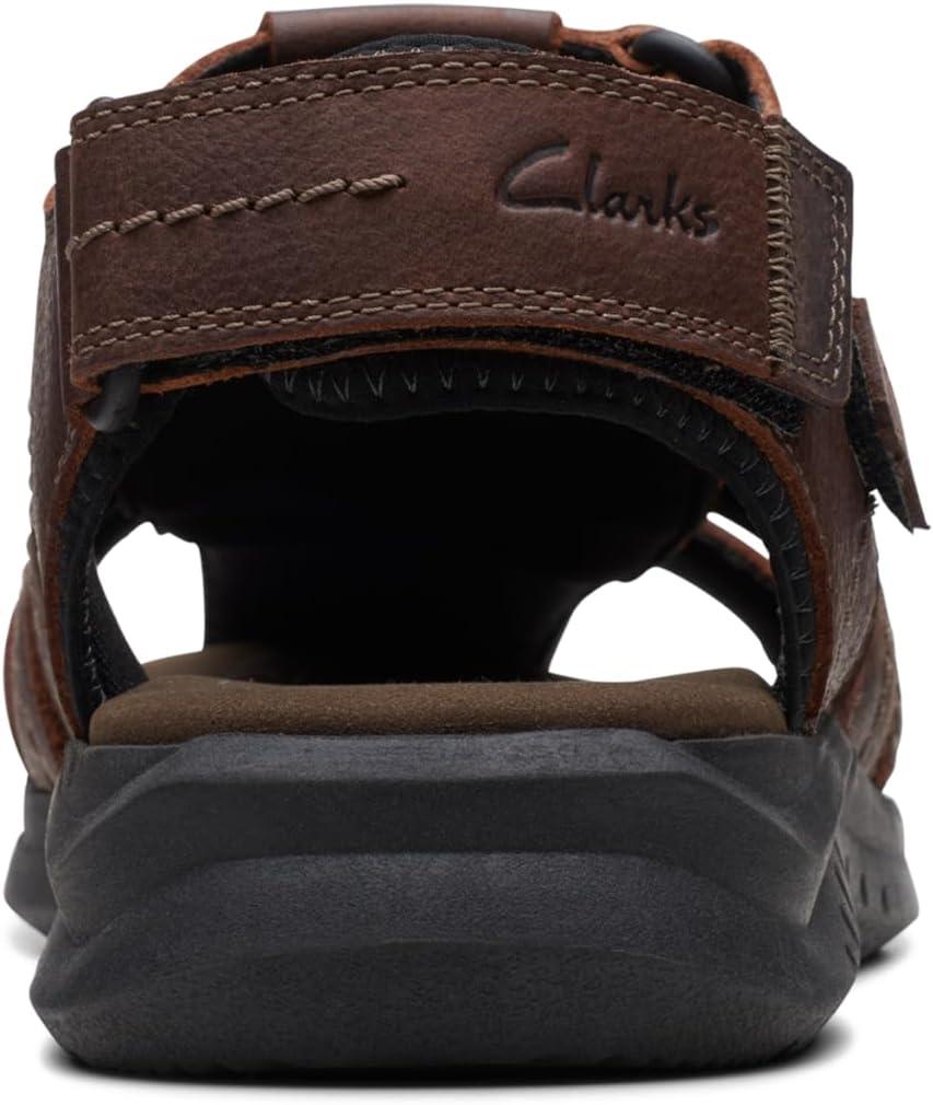 imageClarks mens Walkford FishBrown Tumb