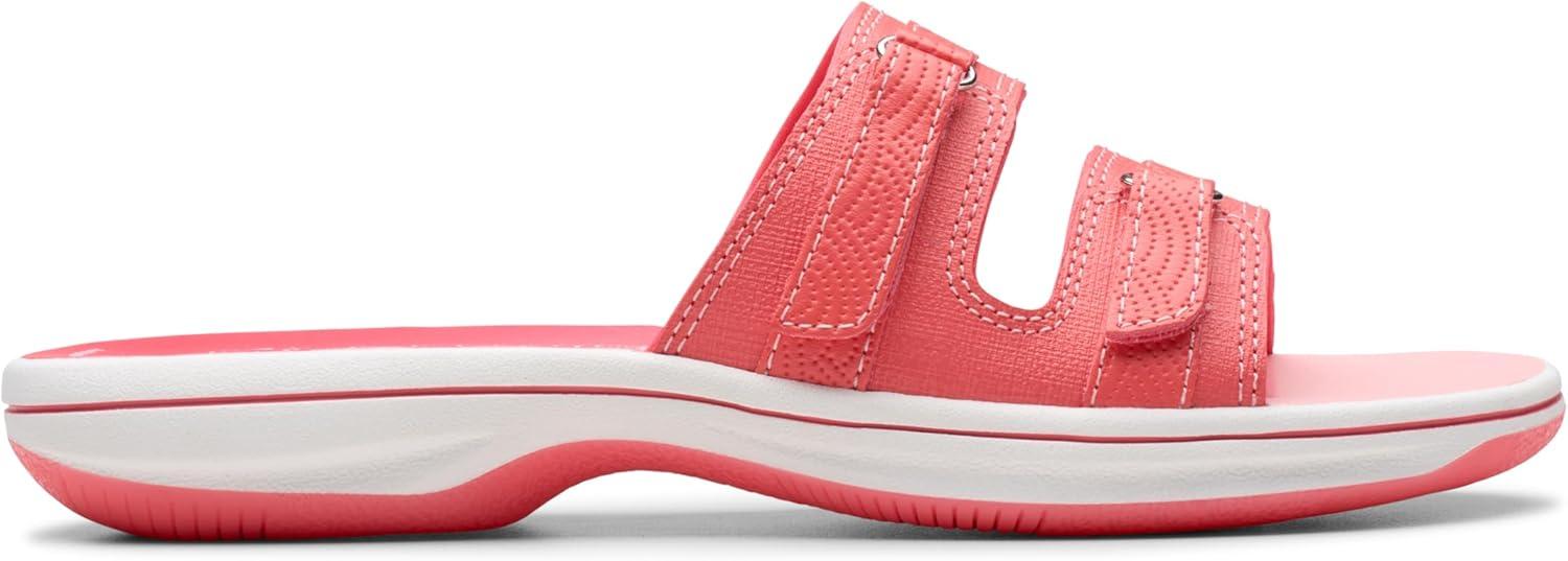 imageClarks womens Breeze PiperSlide SandalBrt Coral