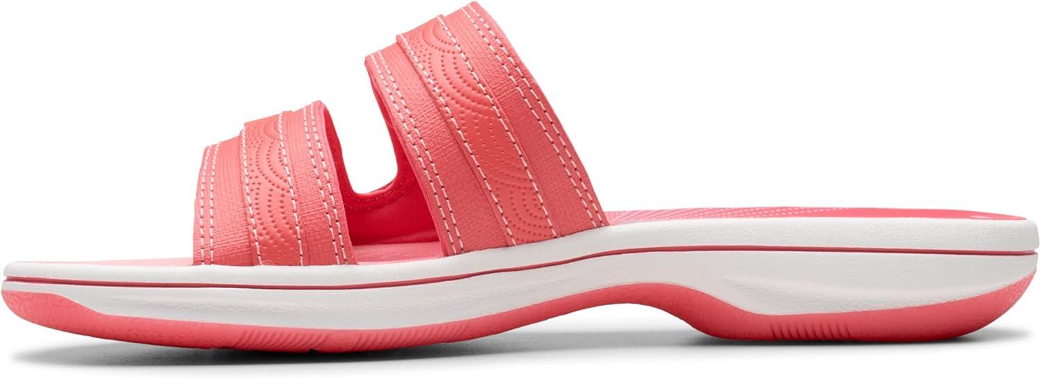 imageClarks womens Breeze PiperSlide SandalBrt Coral