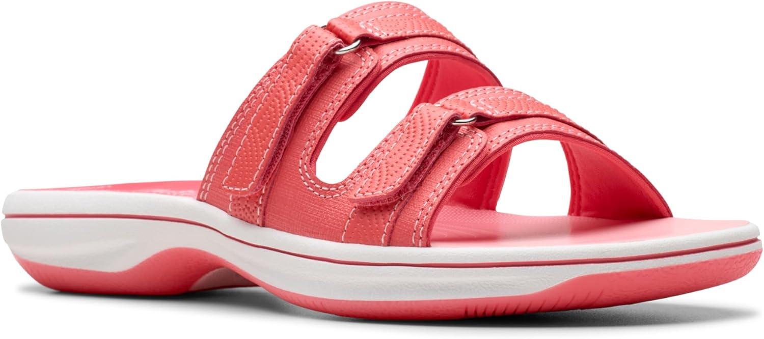 imageClarks womens Breeze PiperSlide SandalBrt Coral