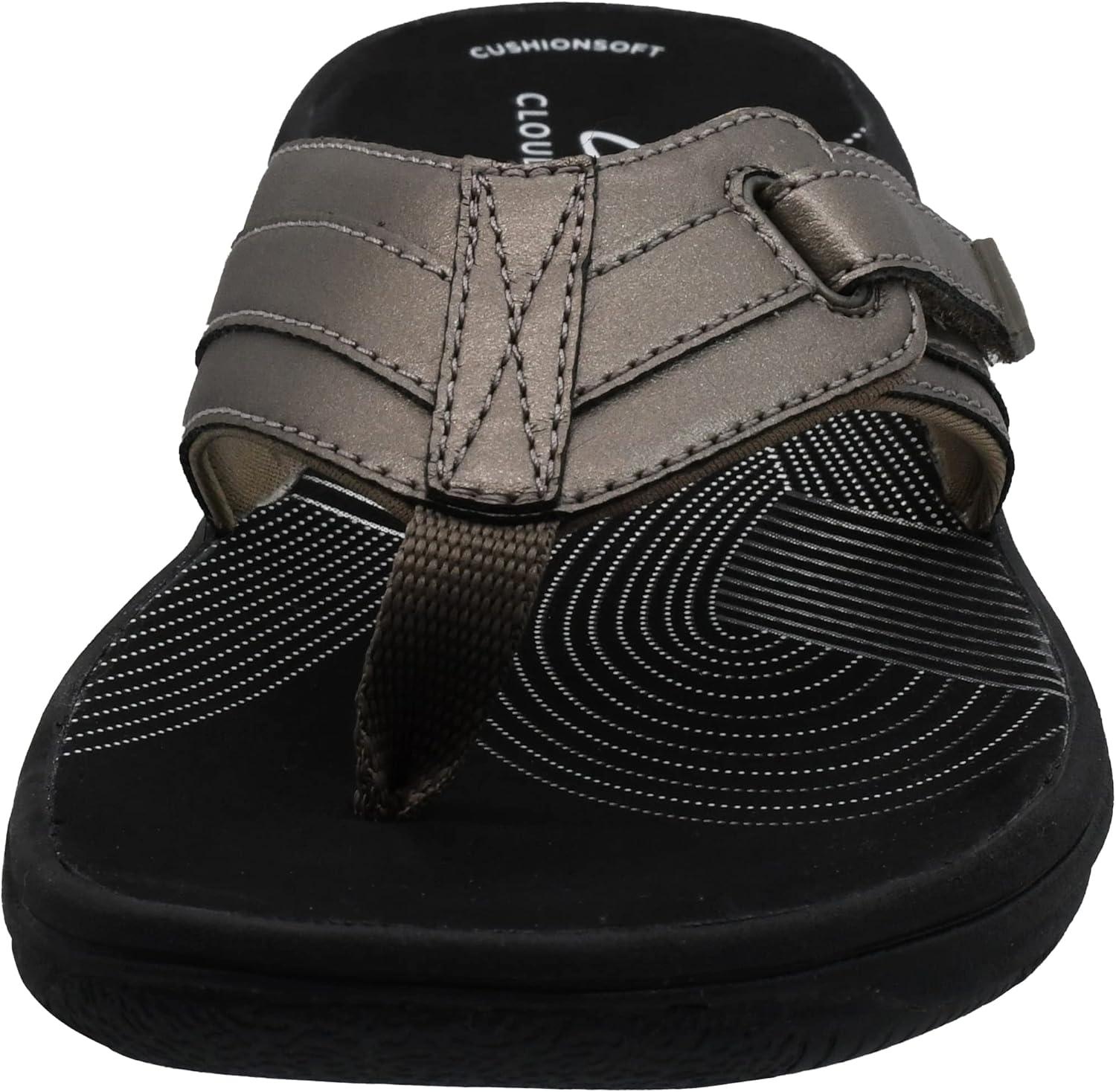 imageClarks womens Brinkley JazzPewterBlack