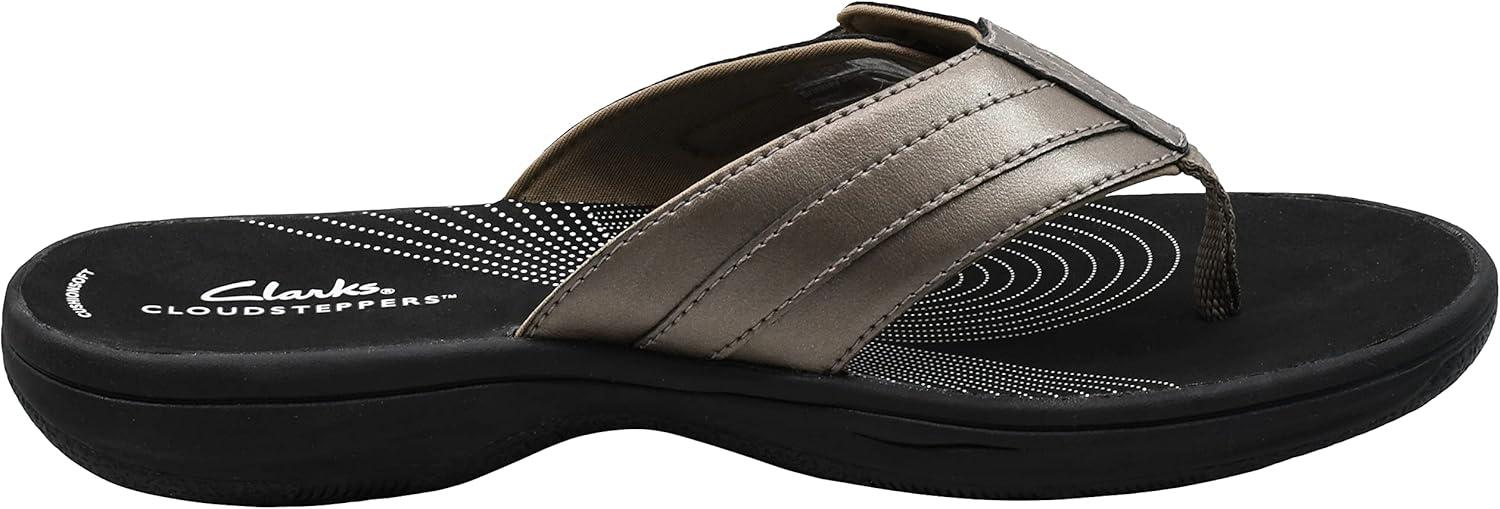 imageClarks womens Brinkley JazzPewterBlack
