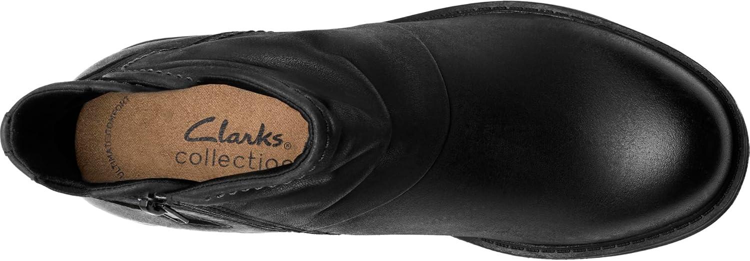 imageClarks womens Hearth SofiaBlack Leather