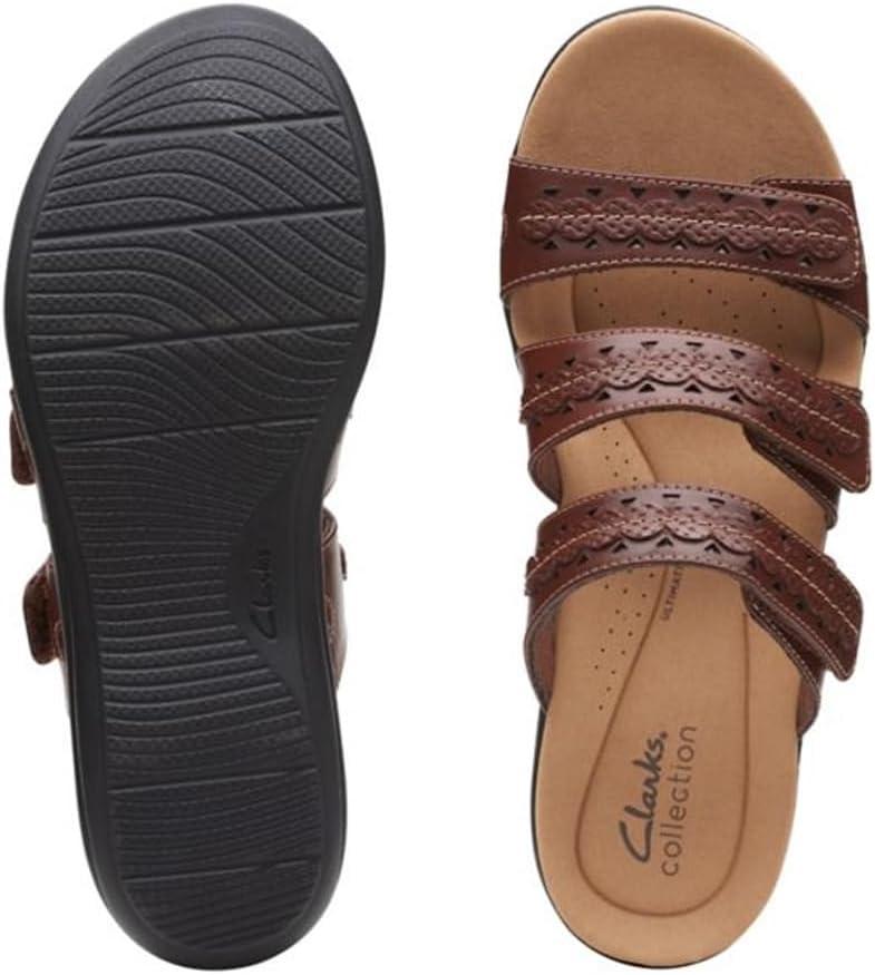 imageClarks womens Laurieann CoveDark Tan Leather