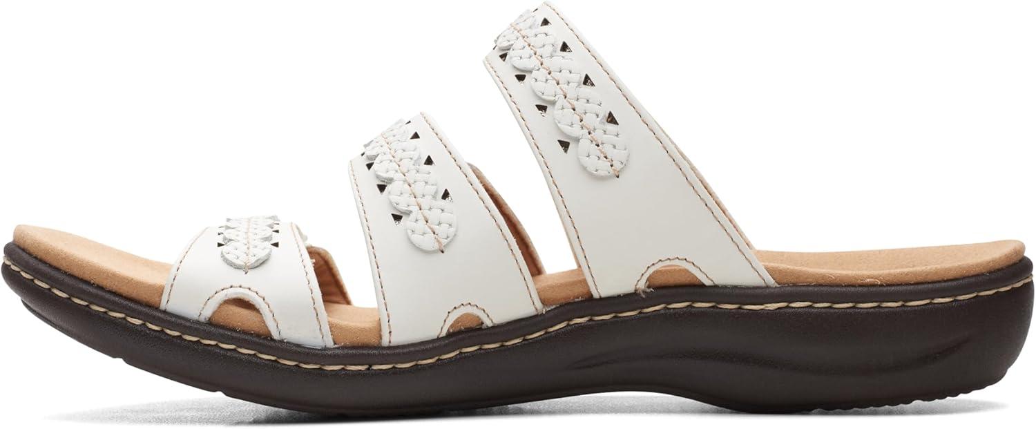 imageClarks womens Laurieann CoveWhite Leather