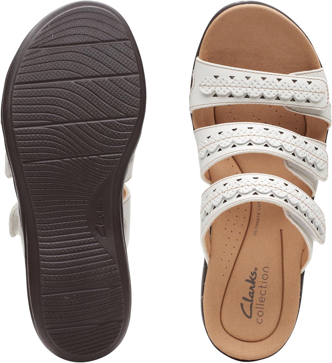 imageClarks womens Laurieann CoveWhite Leather