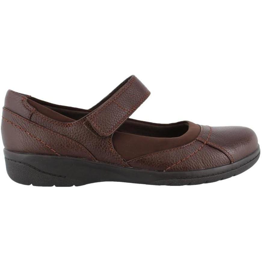 imageCLARKS Womens Sillian Bella Mary Jane FlatBrown