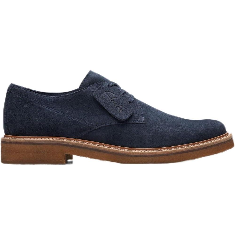 imageClarks Mens Burchill DerbyNavy Suede
