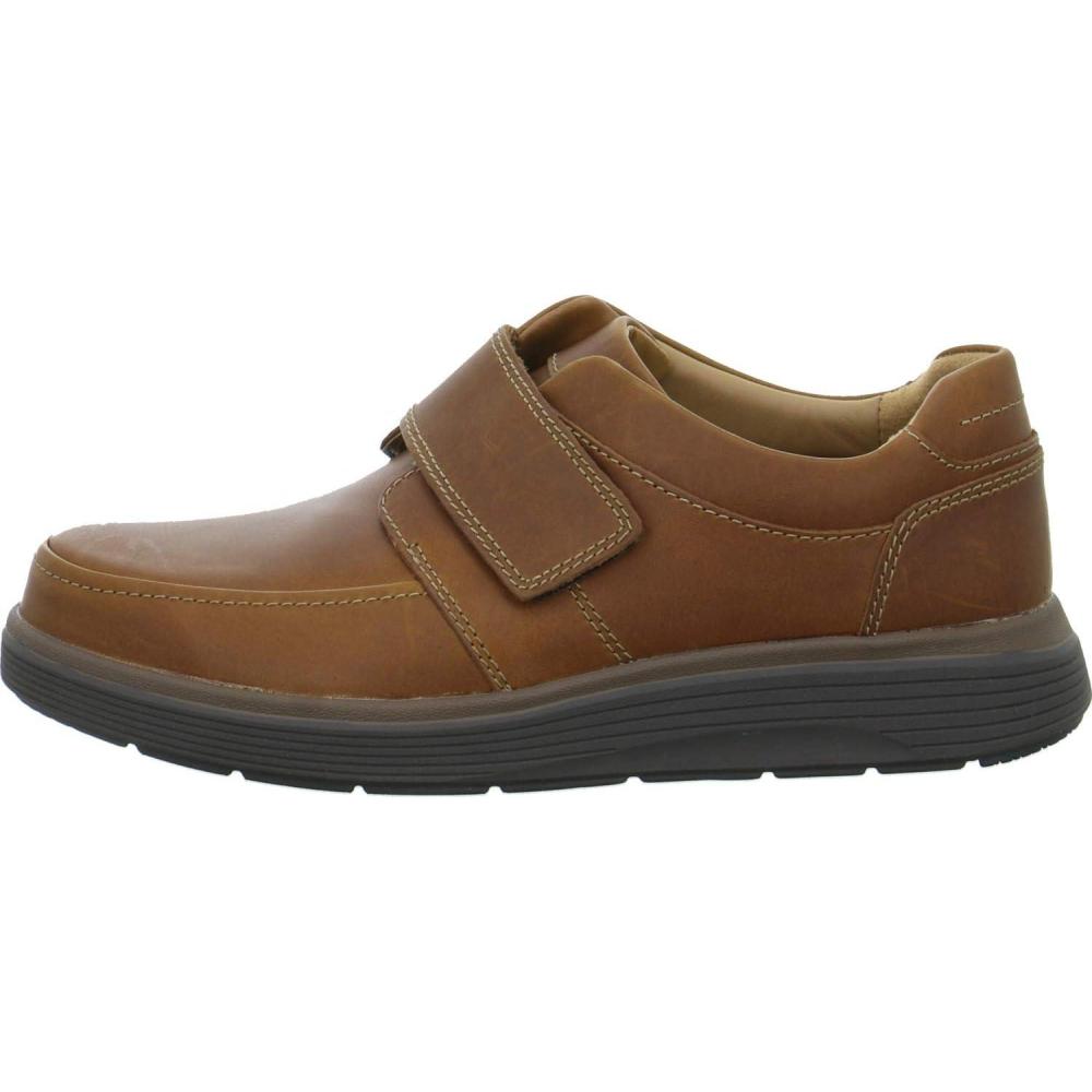 imageClarks Mens Cotrell Free LoaferDark Tan Lea