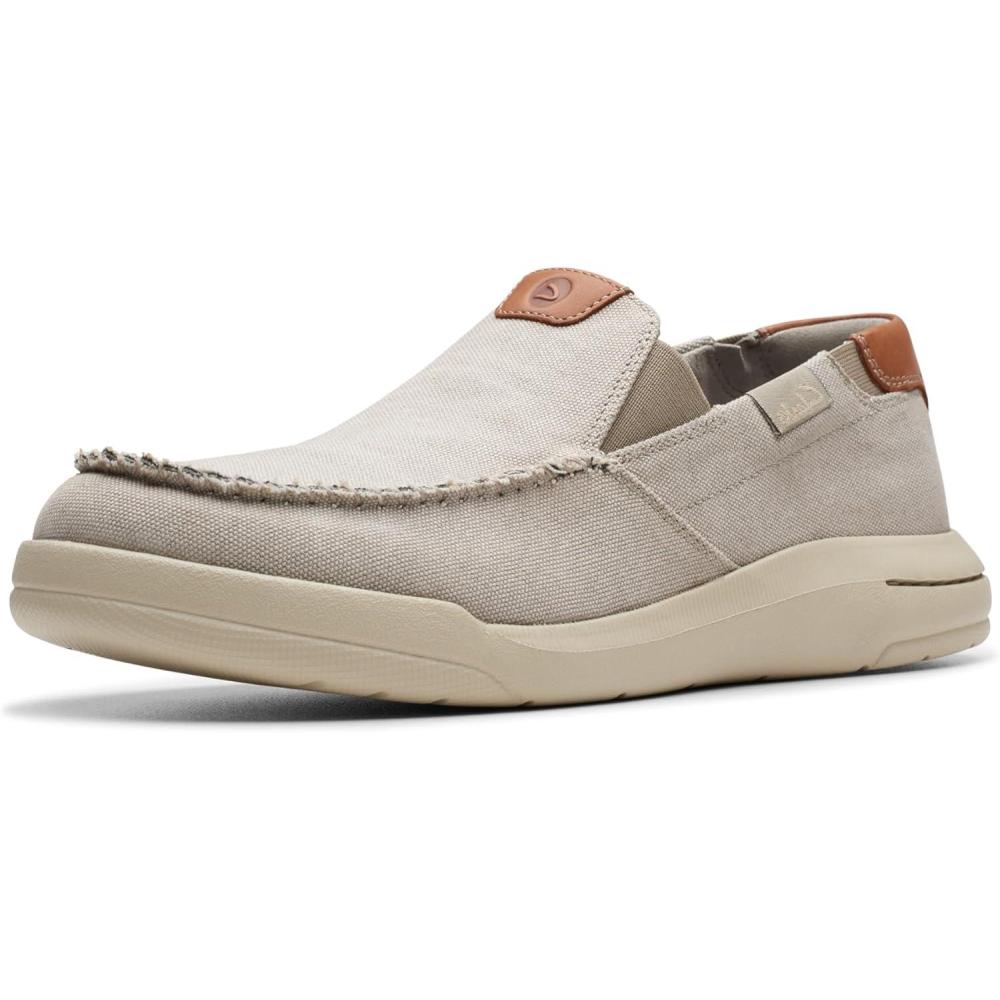 imageClarks Mens Driftlite Step Moccasin Light Grey Combi 11