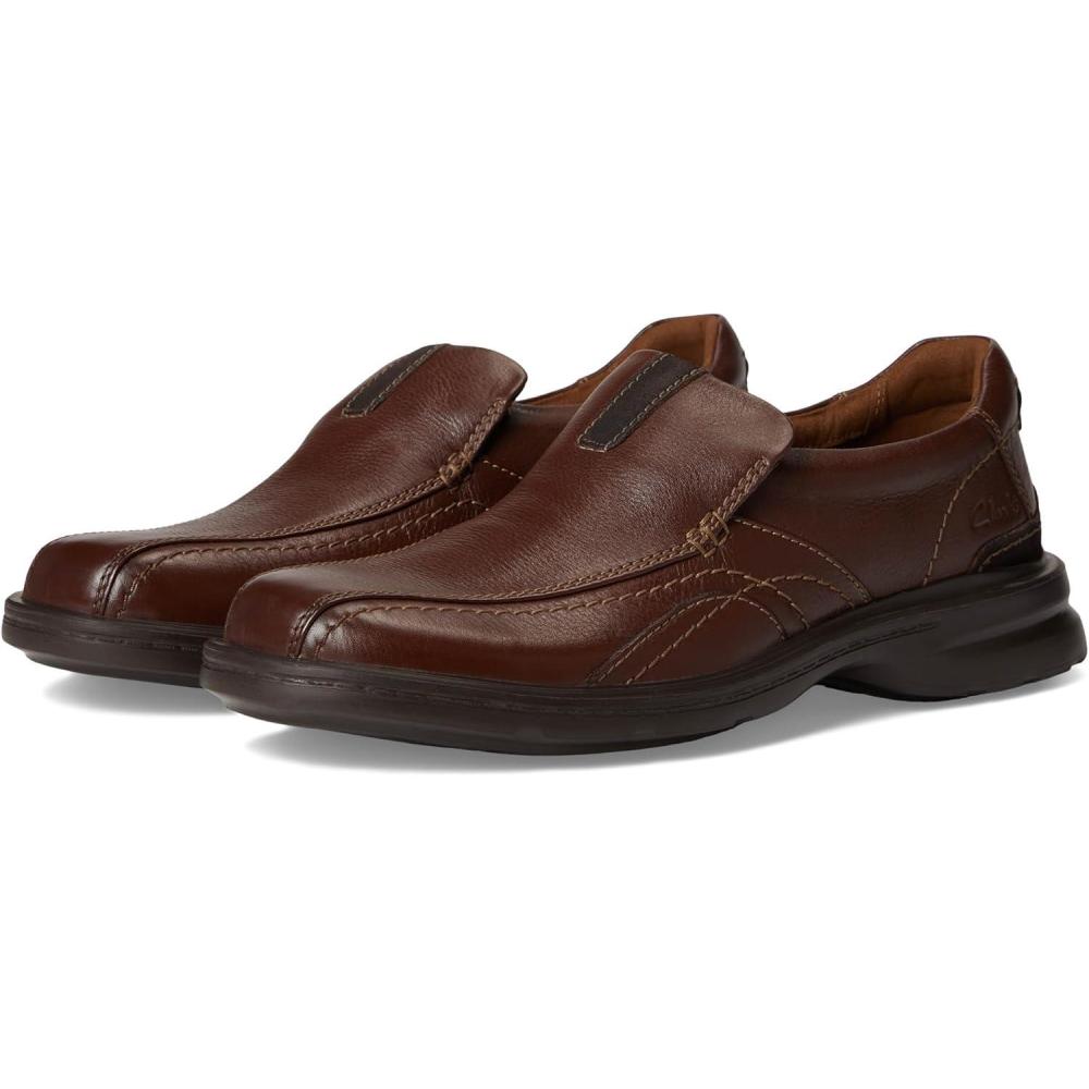 imageClarks Mens Gessler Step LoafersTan Leather