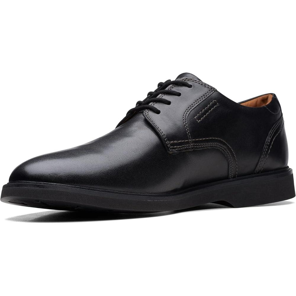 imageClarks Mens Malwood Lace OxfordBlack Leather