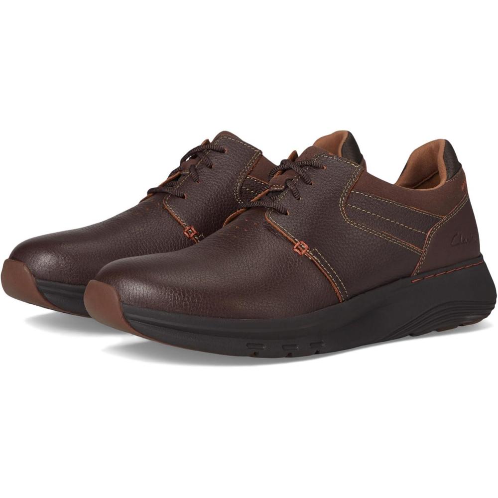 imageClarks Mens Motion Trek PtMahogany Leather
