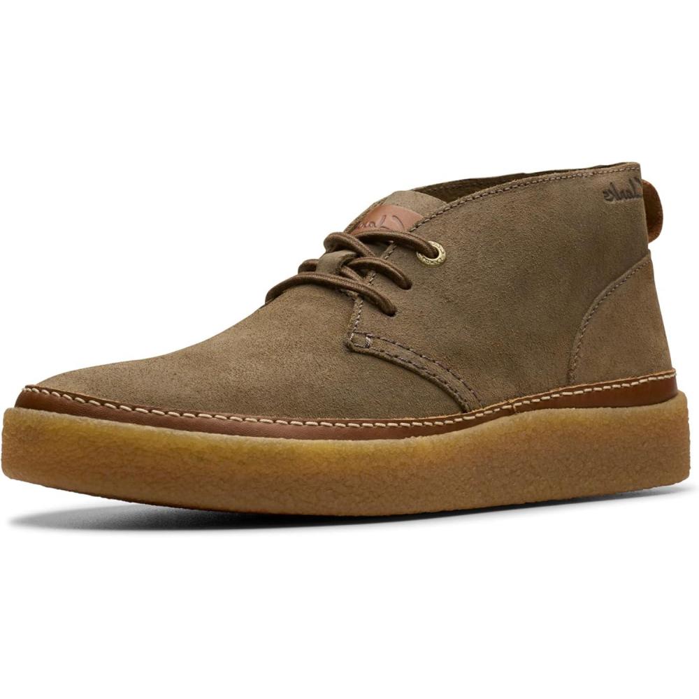 imageClarks Mens Oakpark Mid Chukka BootDark Grey