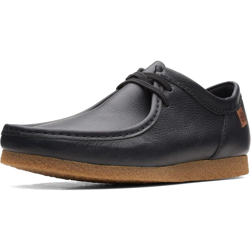 imageClarks Mens Shacre II Run LoafersBlack Leather