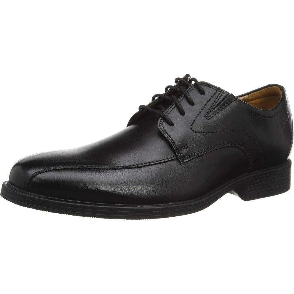 imageClarks Mens Whiddon Pace OxfordBlack Black Leather