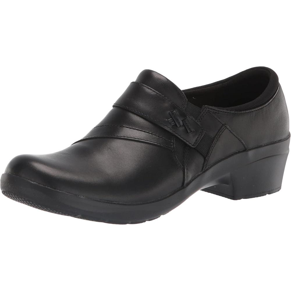 imageClarks Womens Angie Pearl LoaferBlack Leather