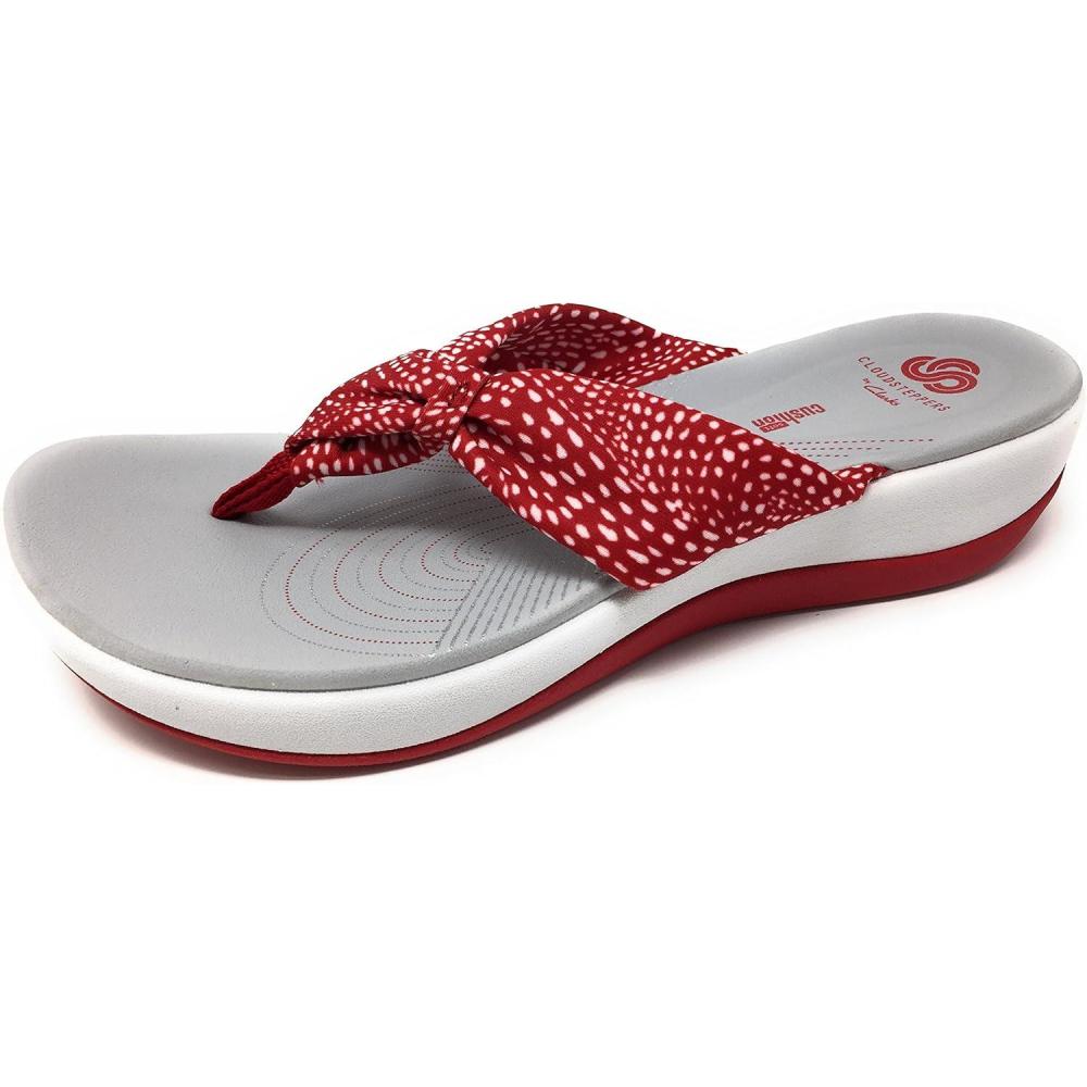 imageClarks Womens Arla Glison Flip FlopRed