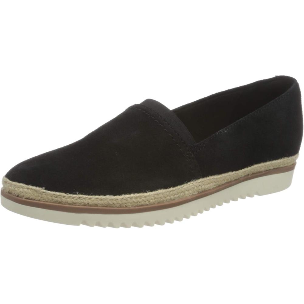 imageClarks Womens Ashland Bubble LoafersBlack Black Suede