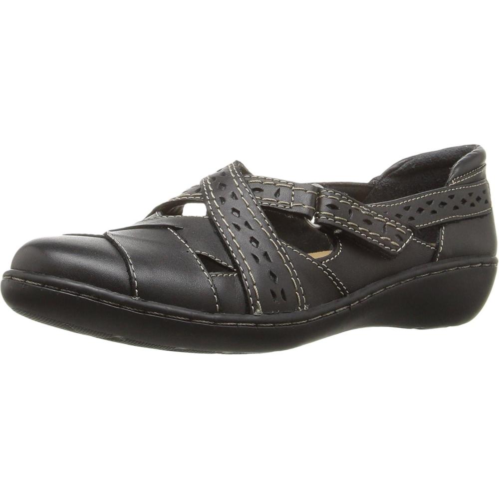imageClarks Womens Ashland Spin Q SlipOn LoafersBlack