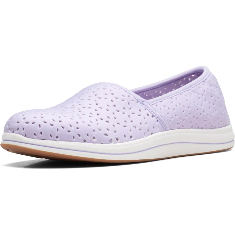 imageClarks Womens Breeze Emily LoafersLilac Synthetic