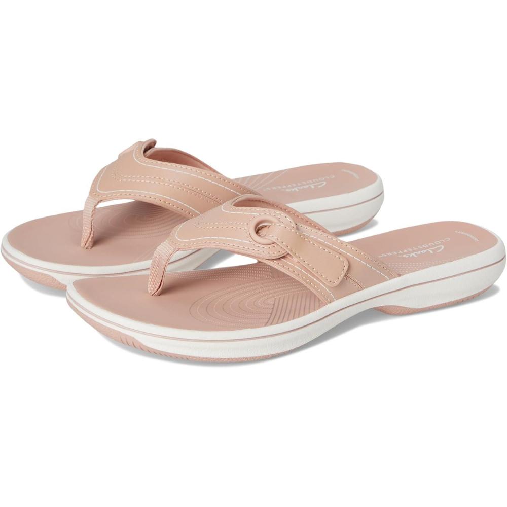 imageClarks Womens Breeze Reyna Cloudsteppers FlipFlopBlush Synthetic