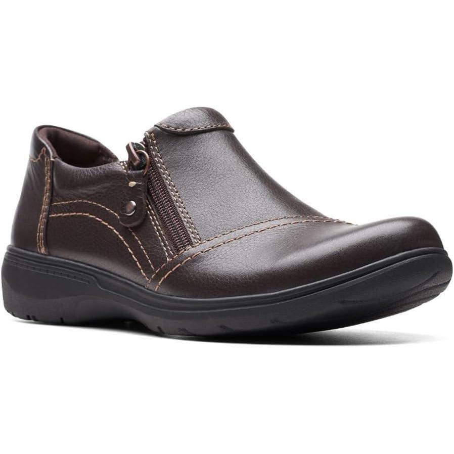 imageClarks Womens Carleigh Ray OxfordsDark Brown Leather