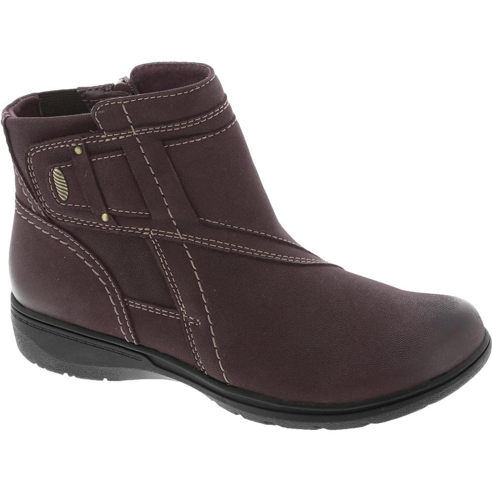imageClarks Womens Carleigh Style BootsWinenubuck