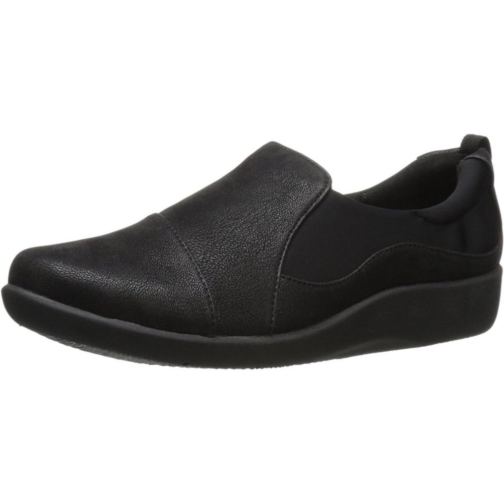 imageClarks Womens CloudSteppers Sillian Paz SlipOn LoaferBlack