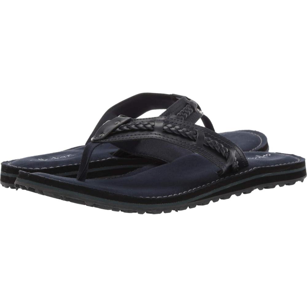 imageClarks Womens Fenner Nerice Flip FlopNavy Combi