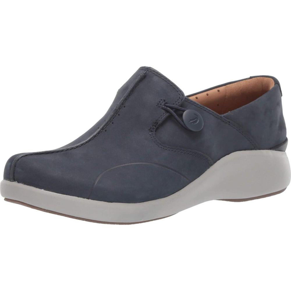 imageClarks Womens Juliet Palm LoaferNavy Nubuck