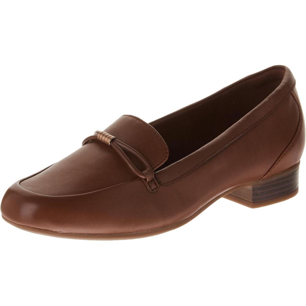 imageClarks Womens Juliet Shine LoaferTan Leather