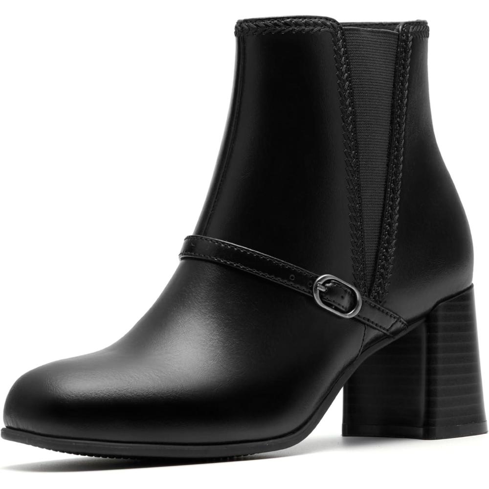 imageClarks Womens Keirsta Day Ankle BootBlack Leather