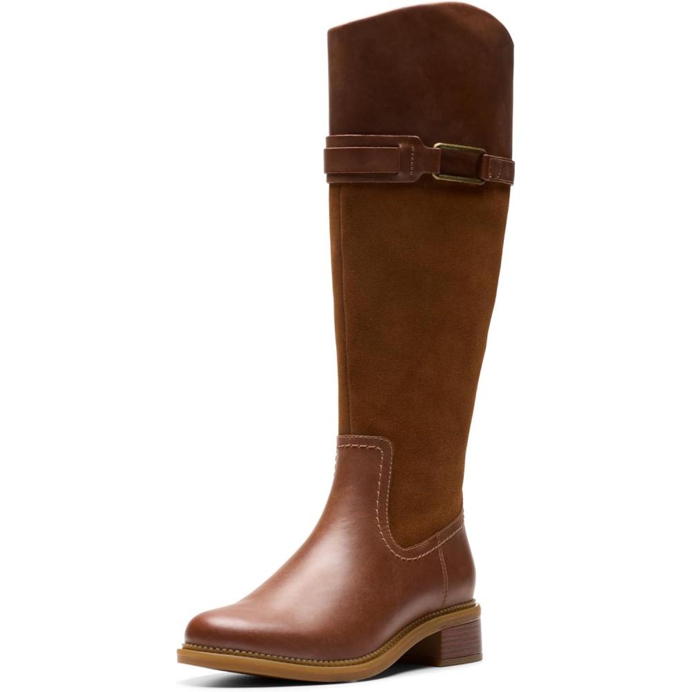 imageClarks Womens Maye Carly BootsTan