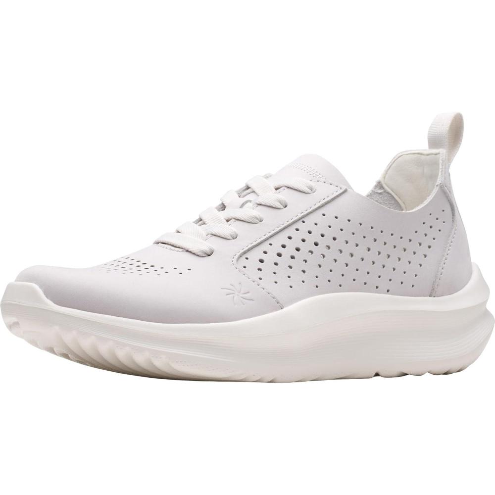 imageClarks Womens Solevana Style CloudSteppers SneakerOff White Nubuck